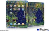 iPad Skin - Vincent Van Gogh Allee in the Park