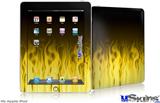 iPad Skin - Fire Flames Yellow