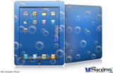 iPad Skin - Bubbles Blue