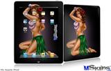 iPad Skin - Hula Girl Pin Up