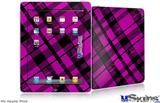 iPad Skin - Pink Plaid