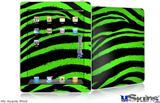 iPad Skin - Zebra Green