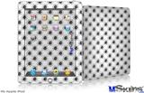 iPad Skin - Kearas Daisies Black on White