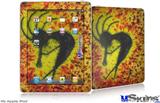 iPad Skin - Tie Dye Kokopelli