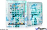 iPad Skin - Electro Graffiti Blue