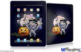 iPad Skin - Halloween Jack O Lantern Pumpkin Bats and Zombie Mummy