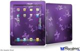 iPad Skin - Bokeh Butterflies Purple