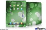 iPad Skin - Bokeh Hex Green