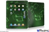 iPad Skin - Bokeh Music Green