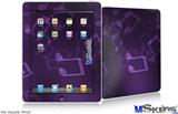 iPad Skin - Bokeh Music Purple