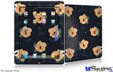 iPad Skin - Poppy Orange Navy