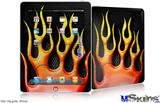 iPad Skin - Metal Flames