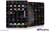 iPad Skin - Kearas Peace Signs Black