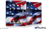 iPad Skin - American USA Flag (Ole Glory) Centered Eagle
