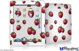 iPad Skin - Strawberries on White