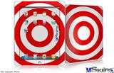 iPad Skin - Bullseye Red and White