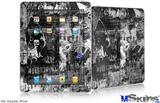 iPad Skin - Graffiti Grunge Skull