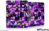 iPad Skin - Purple Graffiti