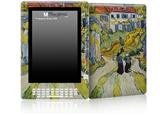 Vincent Van Gogh Street And Road In Auvers - Decal Style Skin for Amazon Kindle DX