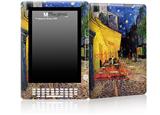Vincent Van Gogh The Cafe Terrace On The Place Du Forum Arles At Night - Decal Style Skin for Amazon Kindle DX