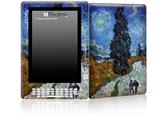 Vincent Van Gogh Van Gogh - Country Road In Provence By Night - Decal Style Skin for Amazon Kindle DX