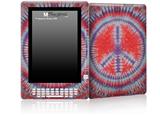 Tie Dye Peace Sign 105 - Decal Style Skin for Amazon Kindle DX