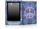 Tie Dye Peace Sign 106 - Decal Style Skin for Amazon Kindle DX