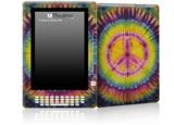 Tie Dye Peace Sign 109 - Decal Style Skin for Amazon Kindle DX