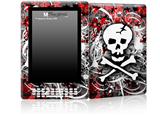 Skull Splatter - Decal Style Skin for Amazon Kindle DX