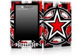 Star Checker Splatter - Decal Style Skin for Amazon Kindle DX
