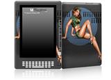 Bomber Pin Up Girl - Decal Style Skin for Amazon Kindle DX