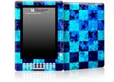 Blue Star Checkers - Decal Style Skin for Amazon Kindle DX