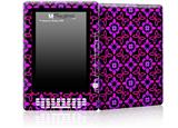 Pink Floral - Decal Style Skin for Amazon Kindle DX