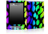Rainbow Leopard - Decal Style Skin for Amazon Kindle DX