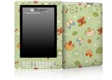 Birds Butterflies and Flowers - Decal Style Skin for Amazon Kindle DX
