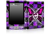 Butterfly Skull - Decal Style Skin for Amazon Kindle DX