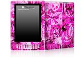 Pink Plaid Graffiti - Decal Style Skin for Amazon Kindle DX