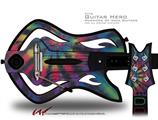 Tie Dye Swirl 105 Decal Style Skin - fits Warriors Of Rock Guitar Hero Guitar (GUITAR NOT INCLUDED)