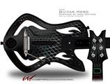 Dark Mesh Decal Style Skin - fits Warriors Of Rock Guitar Hero Guitar (GUITAR NOT INCLUDED)