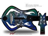 Crane Decal Style Skin - fits Warriors Of Rock Guitar Hero Guitar (GUITAR NOT INCLUDED)