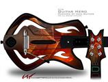 Flaming Veil Decal Style Skin - fits Warriors Of Rock Guitar Hero Guitar (GUITAR NOT INCLUDED)