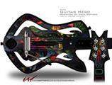 6D Decal Style Skin - fits Warriors Of Rock Guitar Hero Guitar (GUITAR NOT INCLUDED)