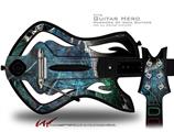 Aquatic 2 Decal Style Skin - fits Warriors Of Rock Guitar Hero Guitar (GUITAR NOT INCLUDED)