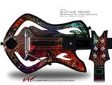 Architectural Decal Style Skin - fits Warriors Of Rock Guitar Hero Guitar (GUITAR NOT INCLUDED)