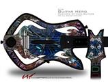 Spherical Space Decal Style Skin - fits Warriors Of Rock Guitar Hero Guitar (GUITAR NOT INCLUDED)