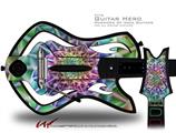 Spiral Decal Style Skin - fits Warriors Of Rock Guitar Hero Guitar (GUITAR NOT INCLUDED)