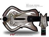 Under Construction Decal Style Skin - fits Warriors Of Rock Guitar Hero Guitar (GUITAR NOT INCLUDED)