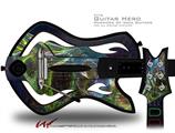 Turbulence Decal Style Skin - fits Warriors Of Rock Guitar Hero Guitar (GUITAR NOT INCLUDED)