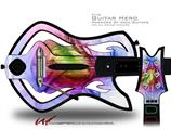 Burst Decal Style Skin - fits Warriors Of Rock Guitar Hero Guitar (GUITAR NOT INCLUDED)