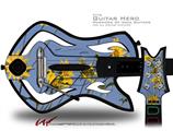 Yellow Daisys Decal Style Skin - fits Warriors Of Rock Guitar Hero Guitar (GUITAR NOT INCLUDED)